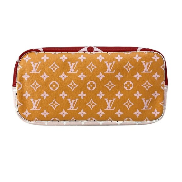 Auth LOUIS VUITTON Neverfull MM M44567 Rouge Giant Monogram AR1169 Tote Bag - Picture 7 of 16